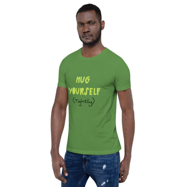 Hug Yourself Unisex Tee - Image 4